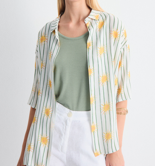 chemise Soleado Soleil vert