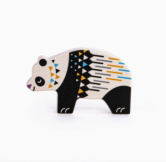 Jouet en bois dès 18 mois - le panda