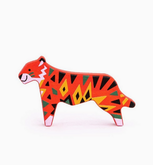 Jouet en bois dès 18 mois - le tigre