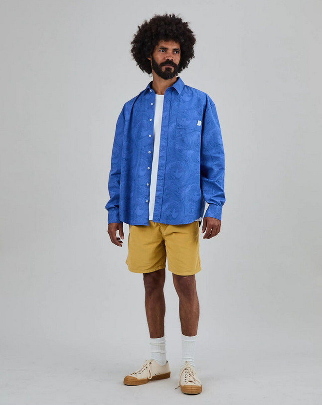 Chemise Snoopy Surf manches longues coton bio