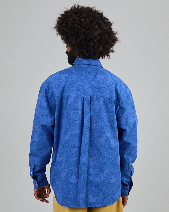 Chemise Snoopy Surf manches longues coton bio