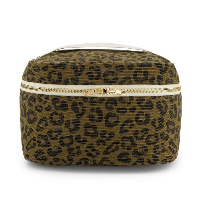 Vanity Oona graou olive léopard coton bio