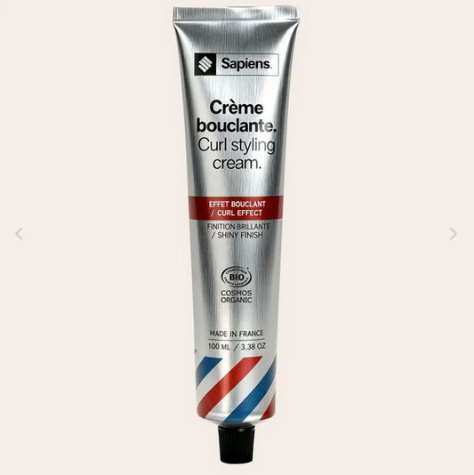 crème boucles cheveux bio made in France Sapiens