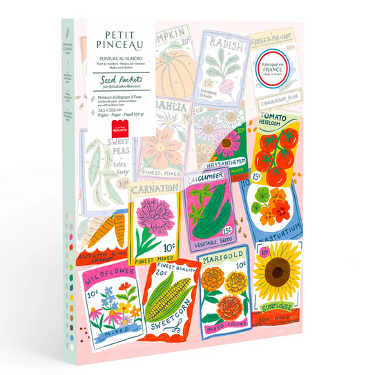 Coffret peinture au numéro - Seed Packets