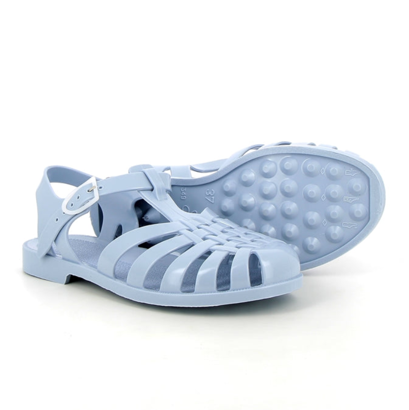 Sandale méduse bleu nuage