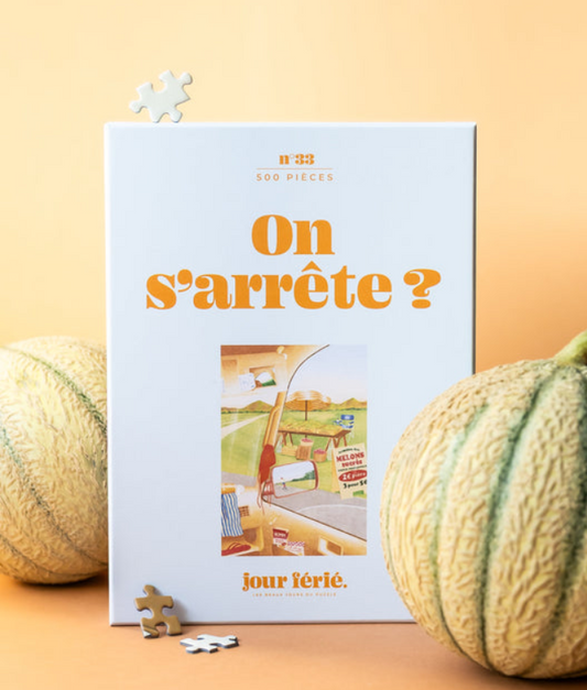 On s'arrête ? - Puzzle 500 pièces Jour férié