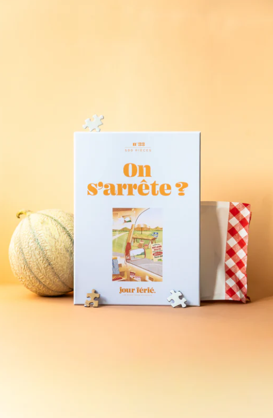 On s'arrête ? - Puzzle 500 pièces Jour férié