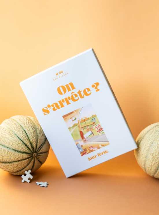 On s'arrête ? - Puzzle 500 pièces Jour férié