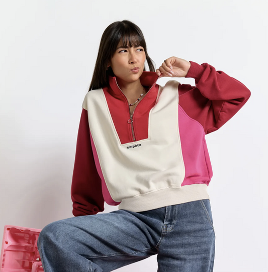 Sweat Emma rouge rose