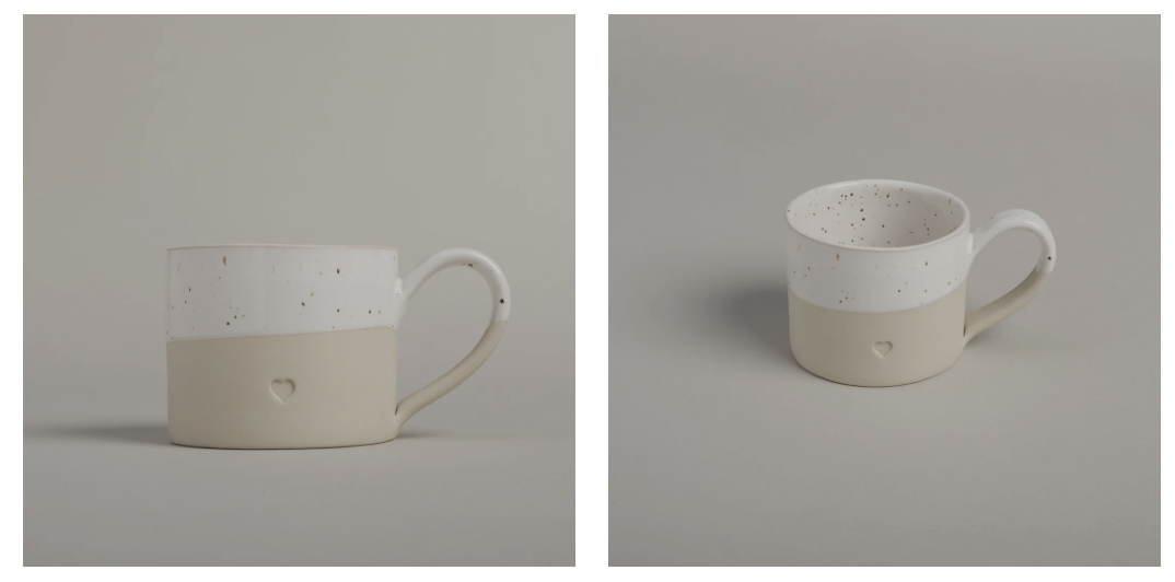 tasse à anse coeur