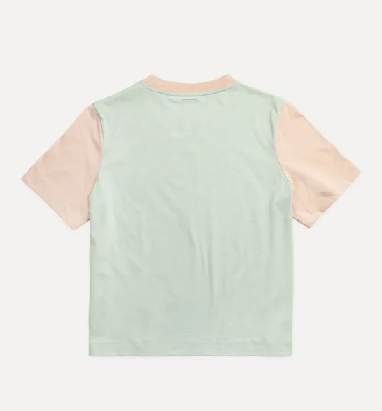 T-shirt colorbloc pastel