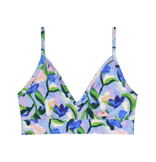 Brassière réglable coton bio Leila rose