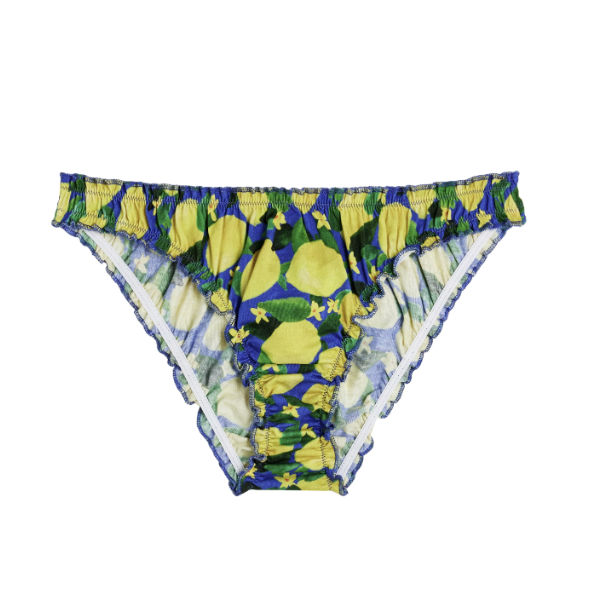 Bloomer culotte Citrus bleu coton bio