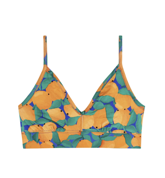 Brassière réglable coton bio Tangerine