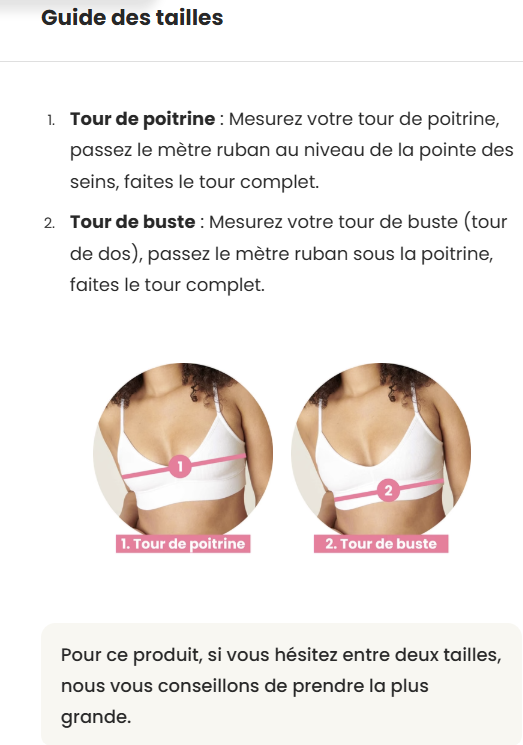 Brassière réglable coton bio Tangerine