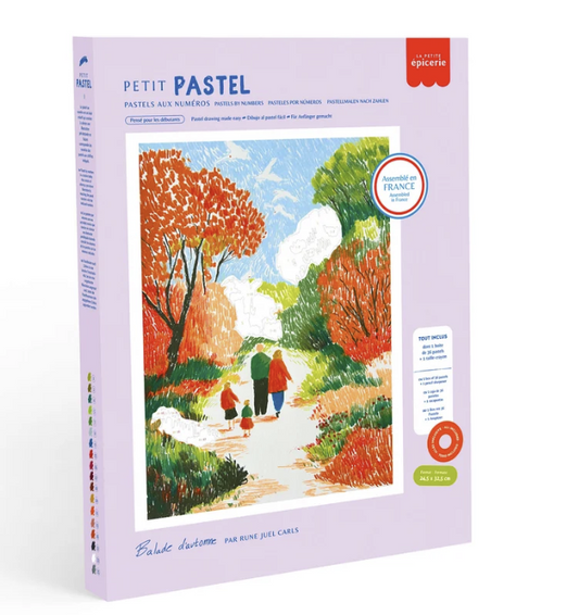 Coffret pastel au numéro - Petit Pastel - Balade d'automne