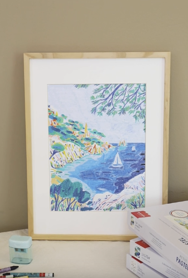 Coffret pastel au numéro - Petit Pastel - Sugiton