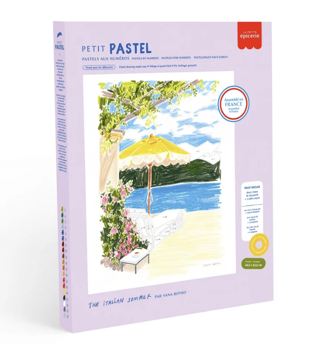 Coffret pastel au numéro - Petit Pastel - The Italian Summer
