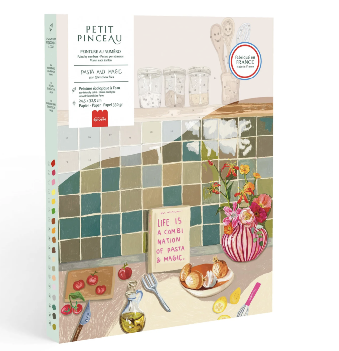 Coffret peinture au numéro - Pasta & Magic