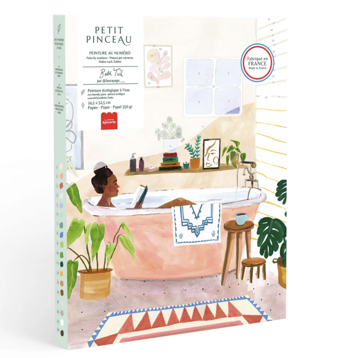 Coffret peinture au numéro - Bath