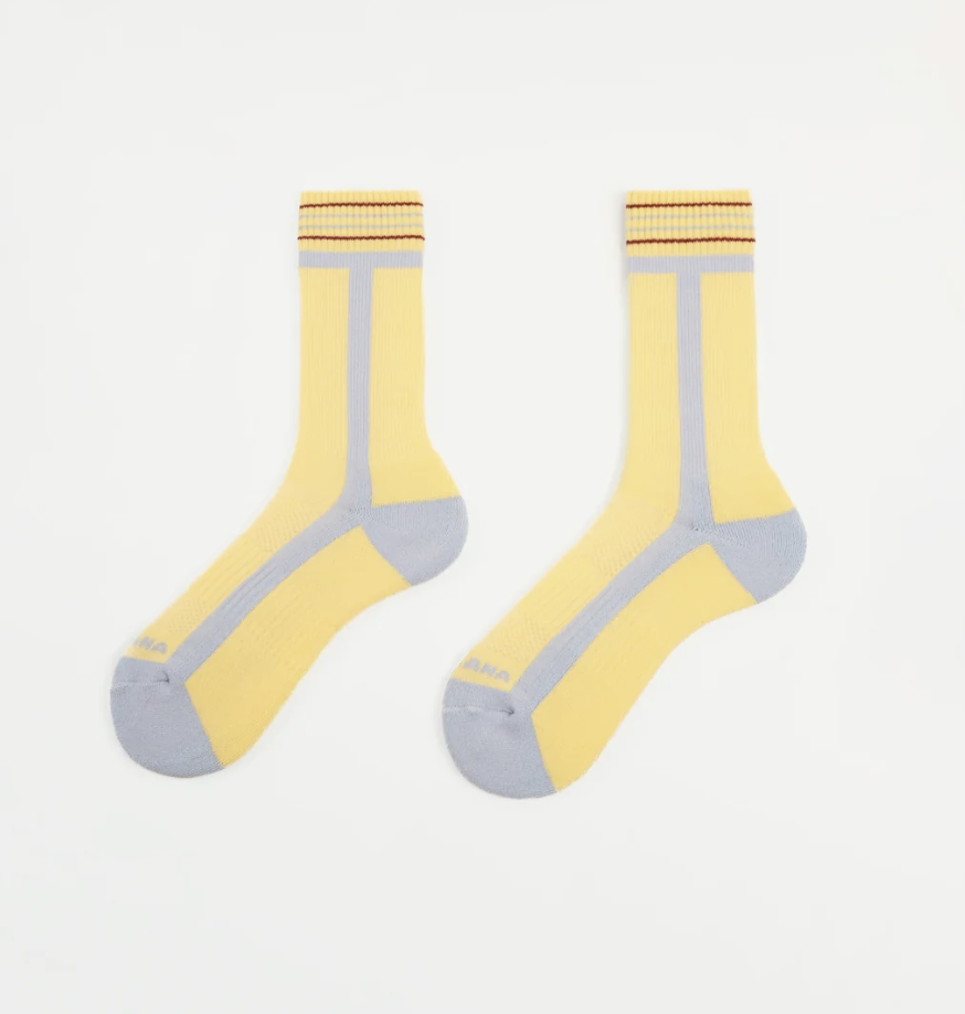 Chaussettes RUN yellow
