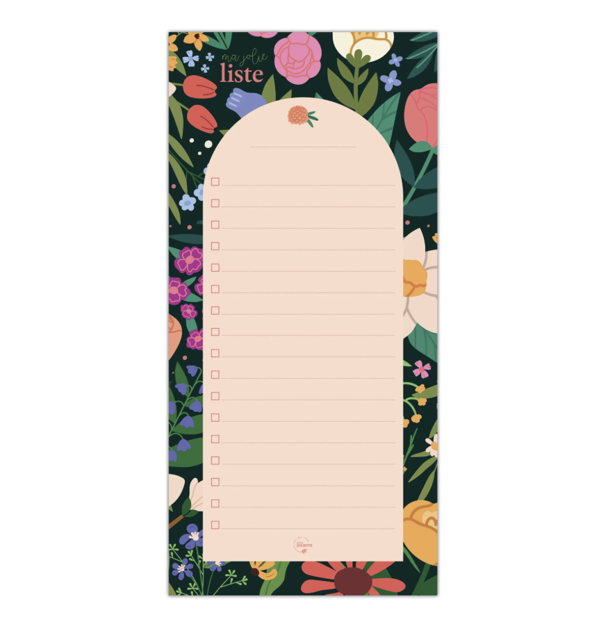 Bloc-note / to-do list - Poésie Sauvage