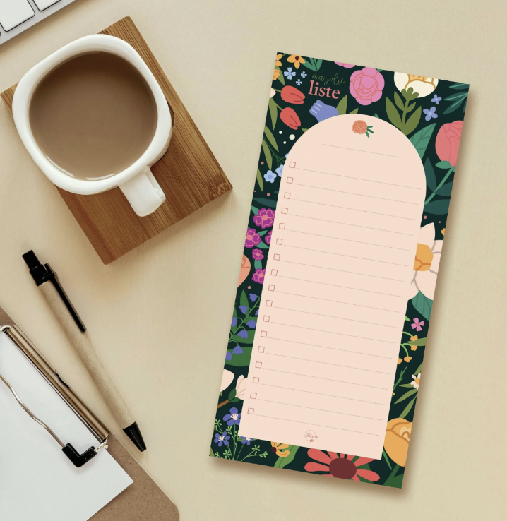 Bloc-note / to-do list - Poésie Sauvage