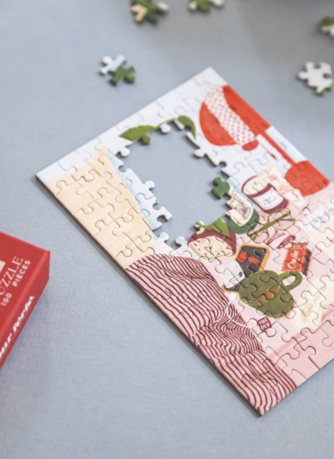 Mini puzzle 100 pièces Jour férié - La table de chevet