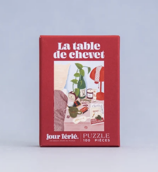 Mini puzzle 100 pièces Jour férié - La table de chevet