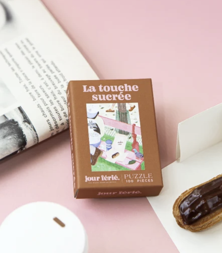 Mini puzzle 100 pièces Jour férié - La touche sucrée