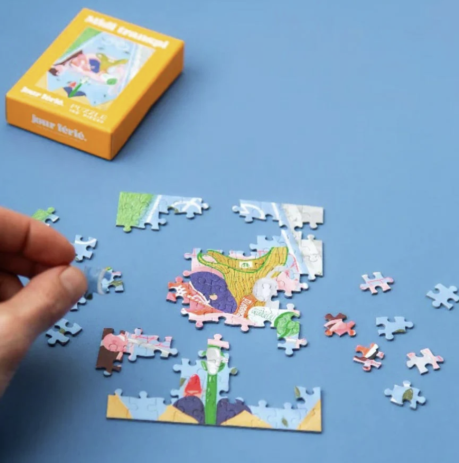 Mini puzzle 100 pièces Jour férié - Midi Transpi n°1