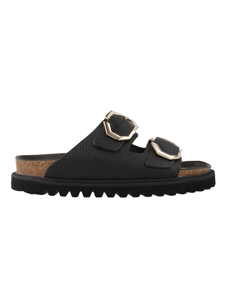 Sandales Coachella / black leather
