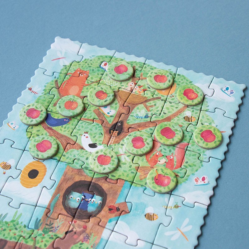 Tiny Puzzle - POMMIER - dès 4 ans
