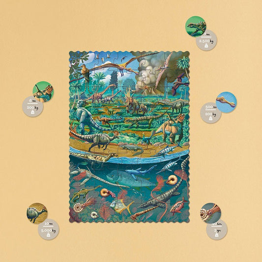 Tiny Puzzle - DINAUSAURES - dès 5 ans
