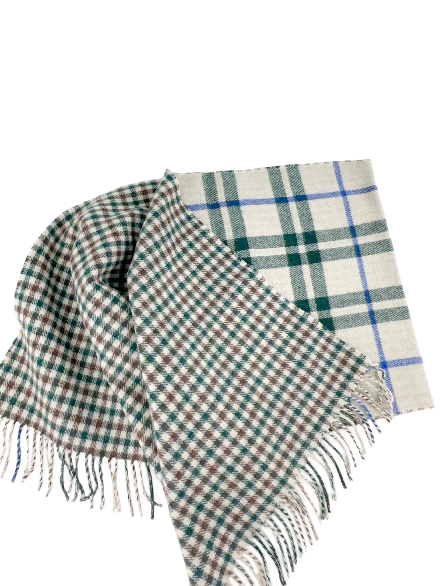 grande écharpe double face Tartan
