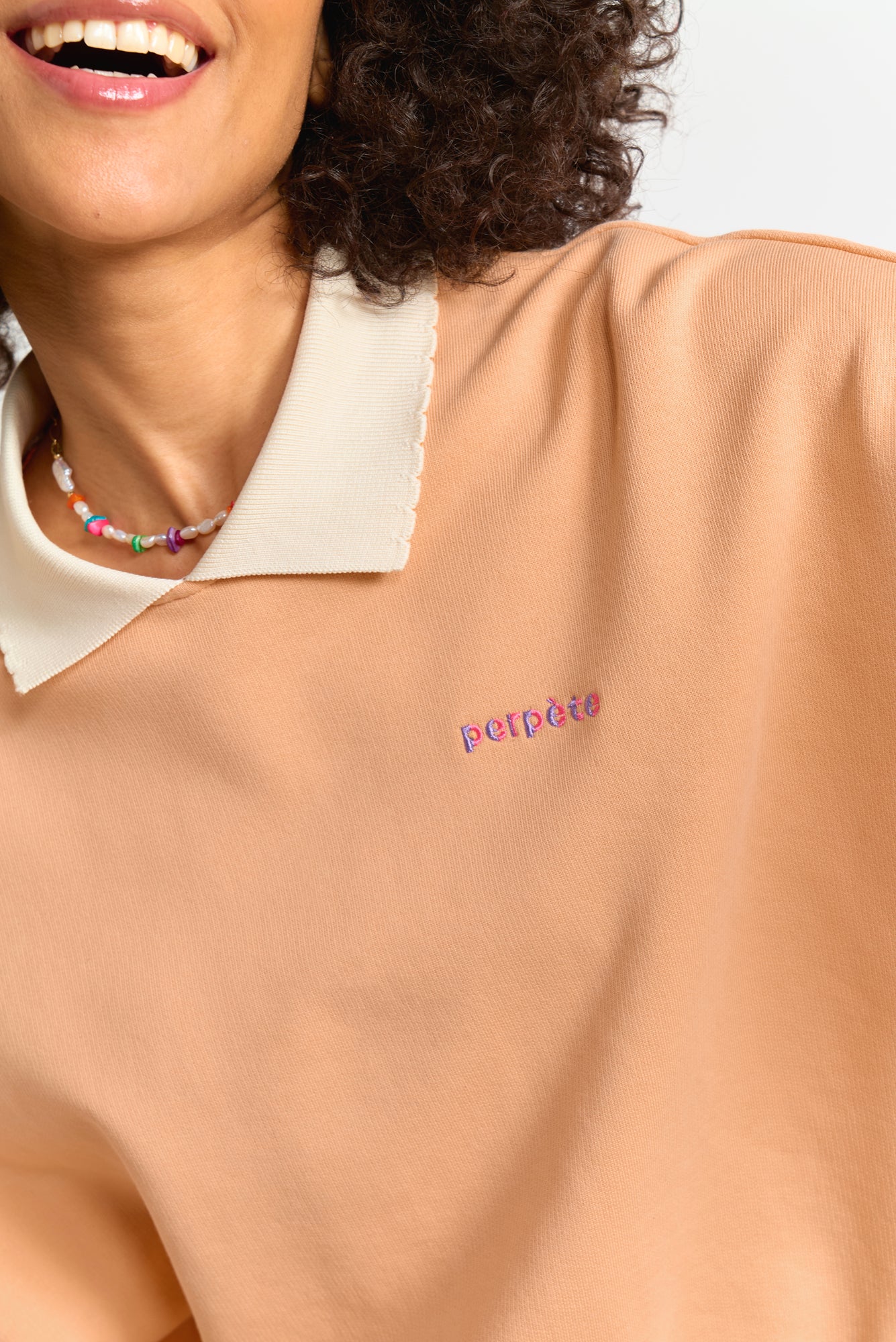 Sweat Geri Abricot