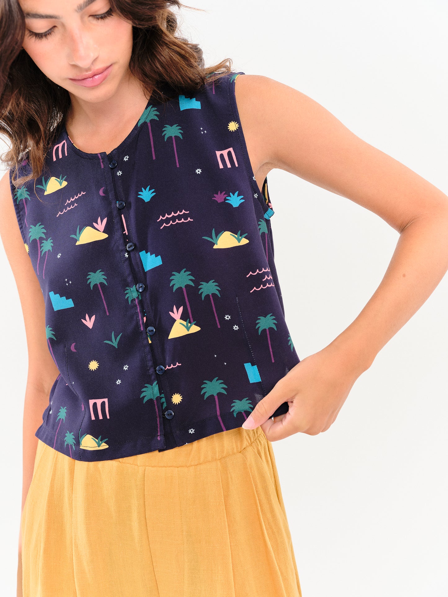 Top palm springs bleu marine