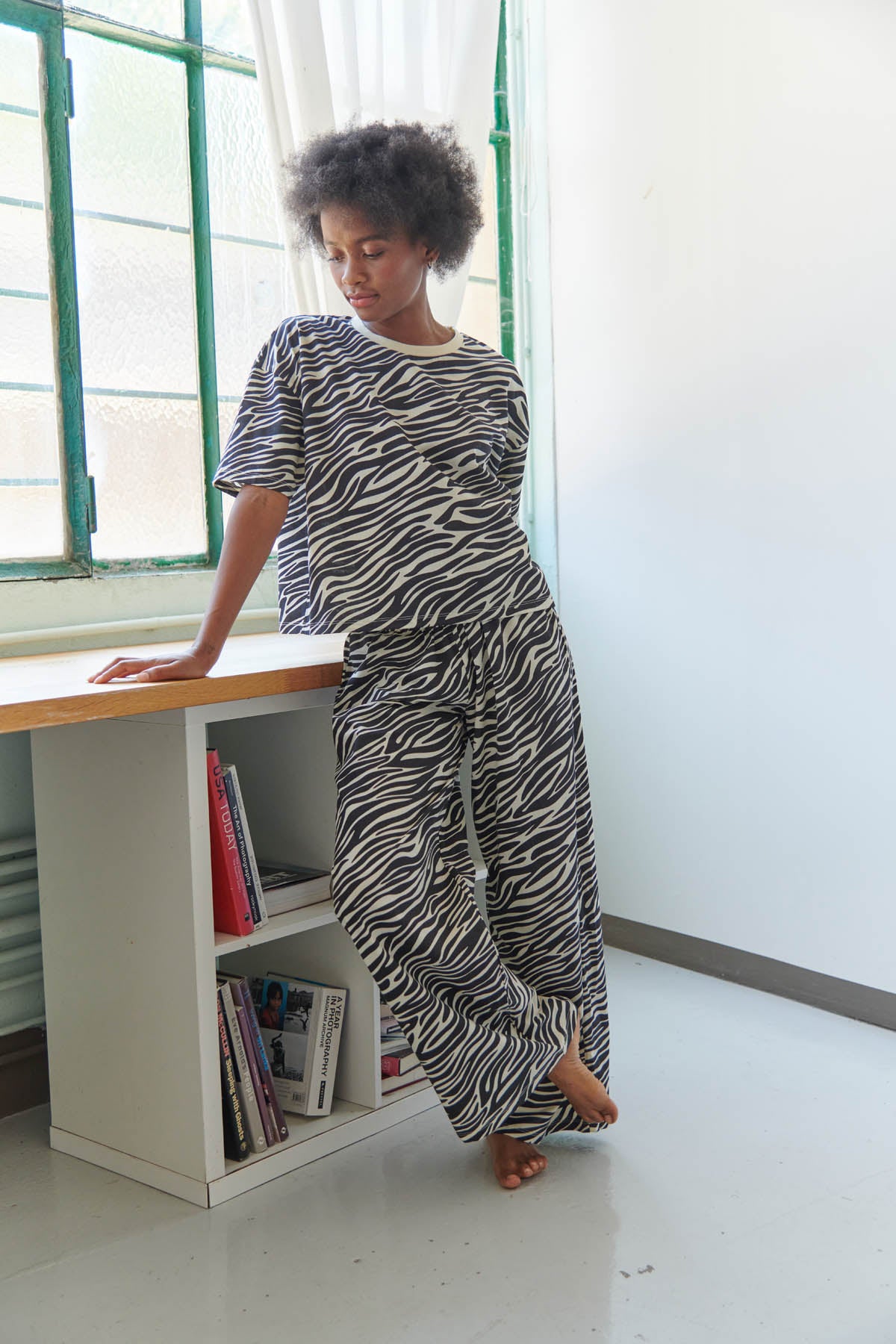 Pyjama zèbra coton bio