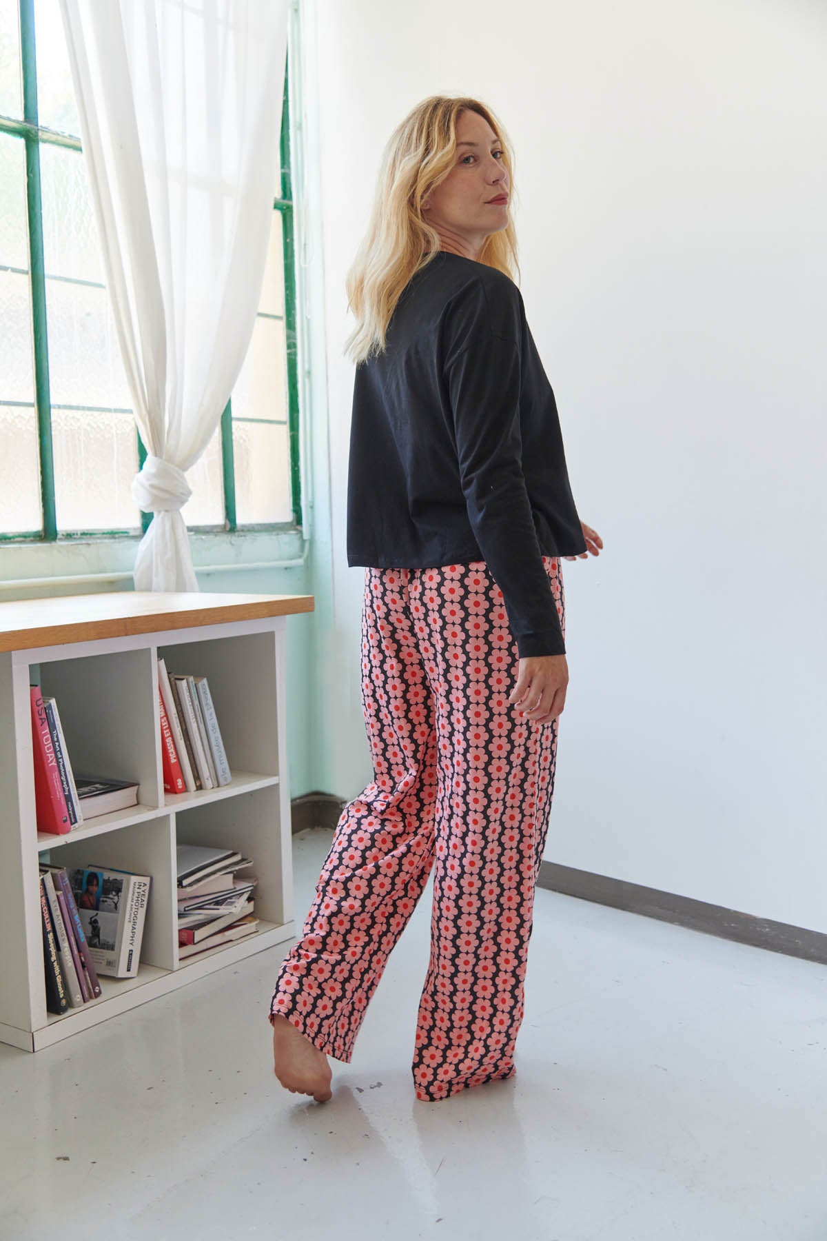 Pyjama flower power coton bio