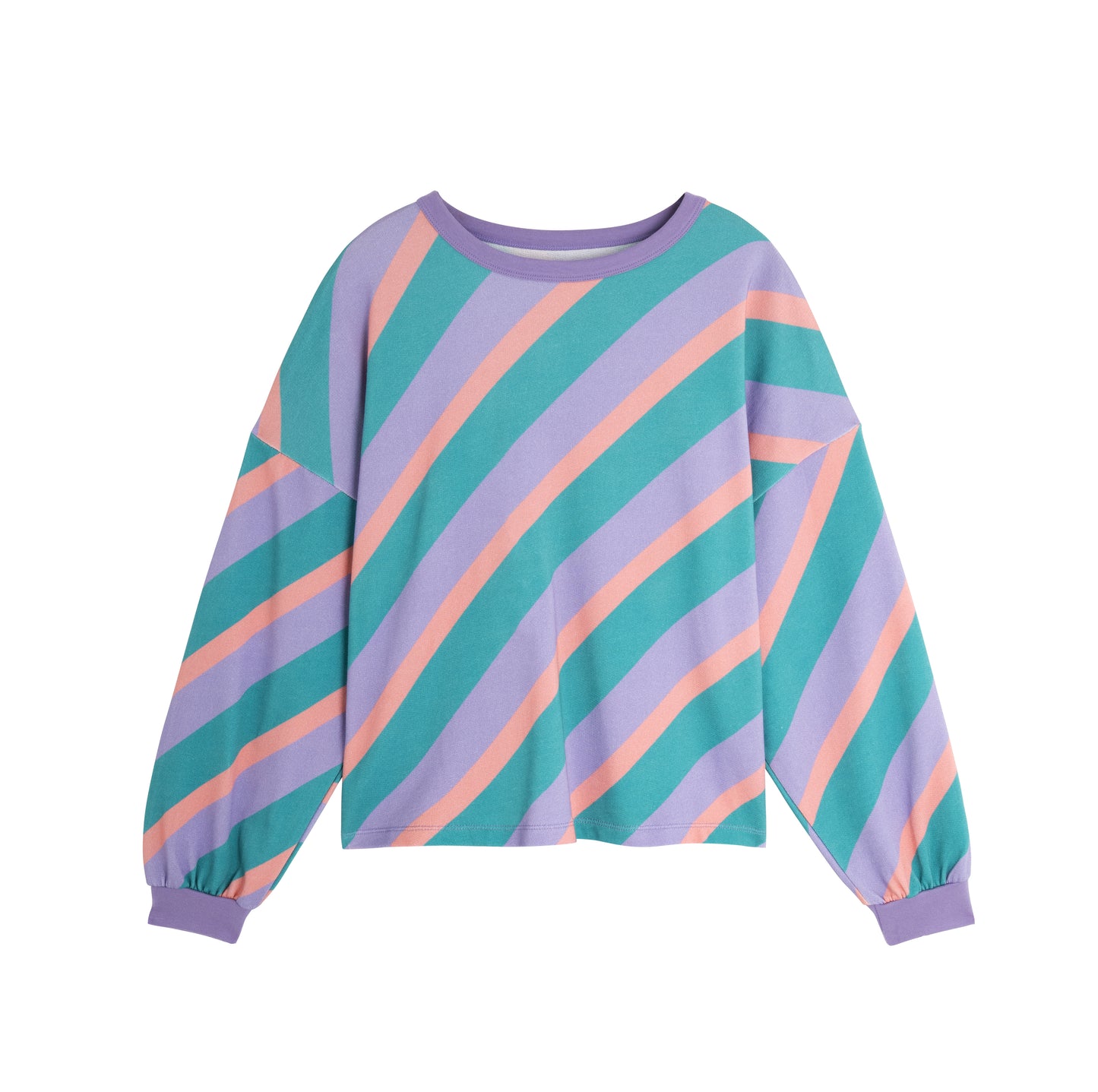 sweat flashback violet 100% coton bio