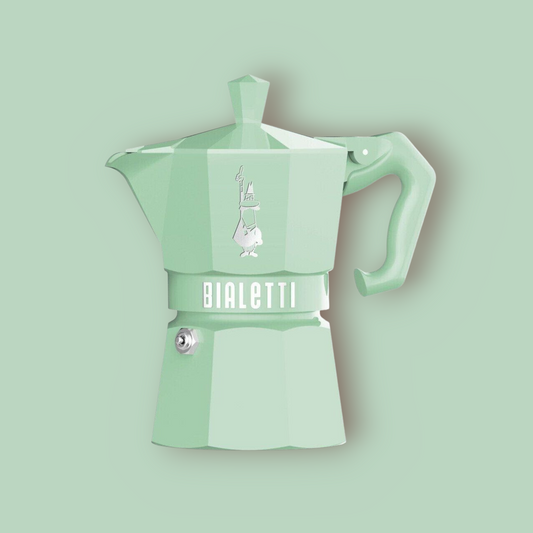 Cafetière 3 tasses Bialetti made in Italy Moka Express - mint