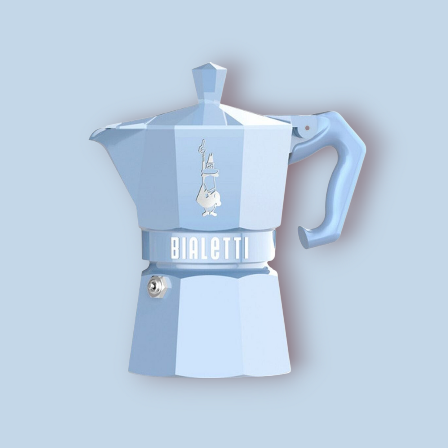 Cafetière 3 tasses Bialetti made in Italy Moka Express - bleu