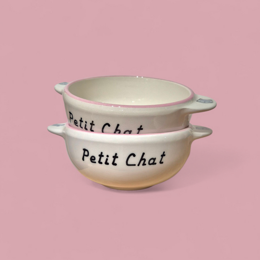 Bol à oreilles fabriqué en France - Petit Chat