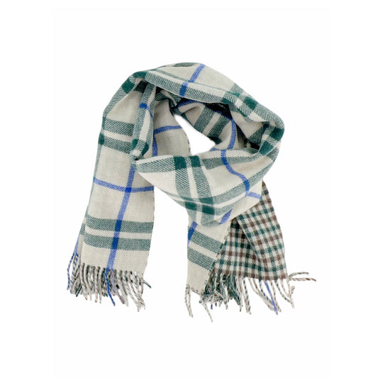 grande écharpe double face Tartan