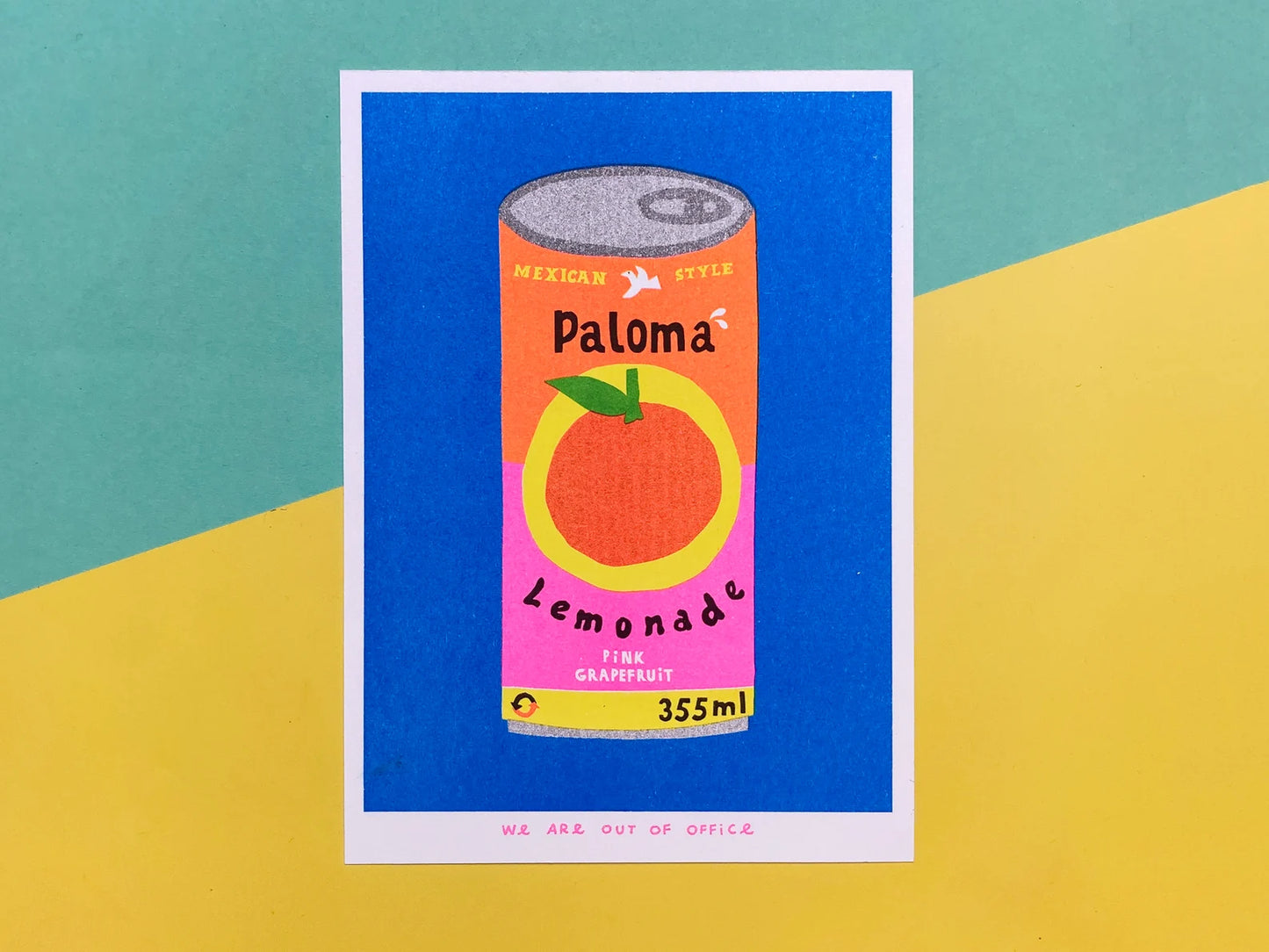 affichette art risographie Paloma Lemonade