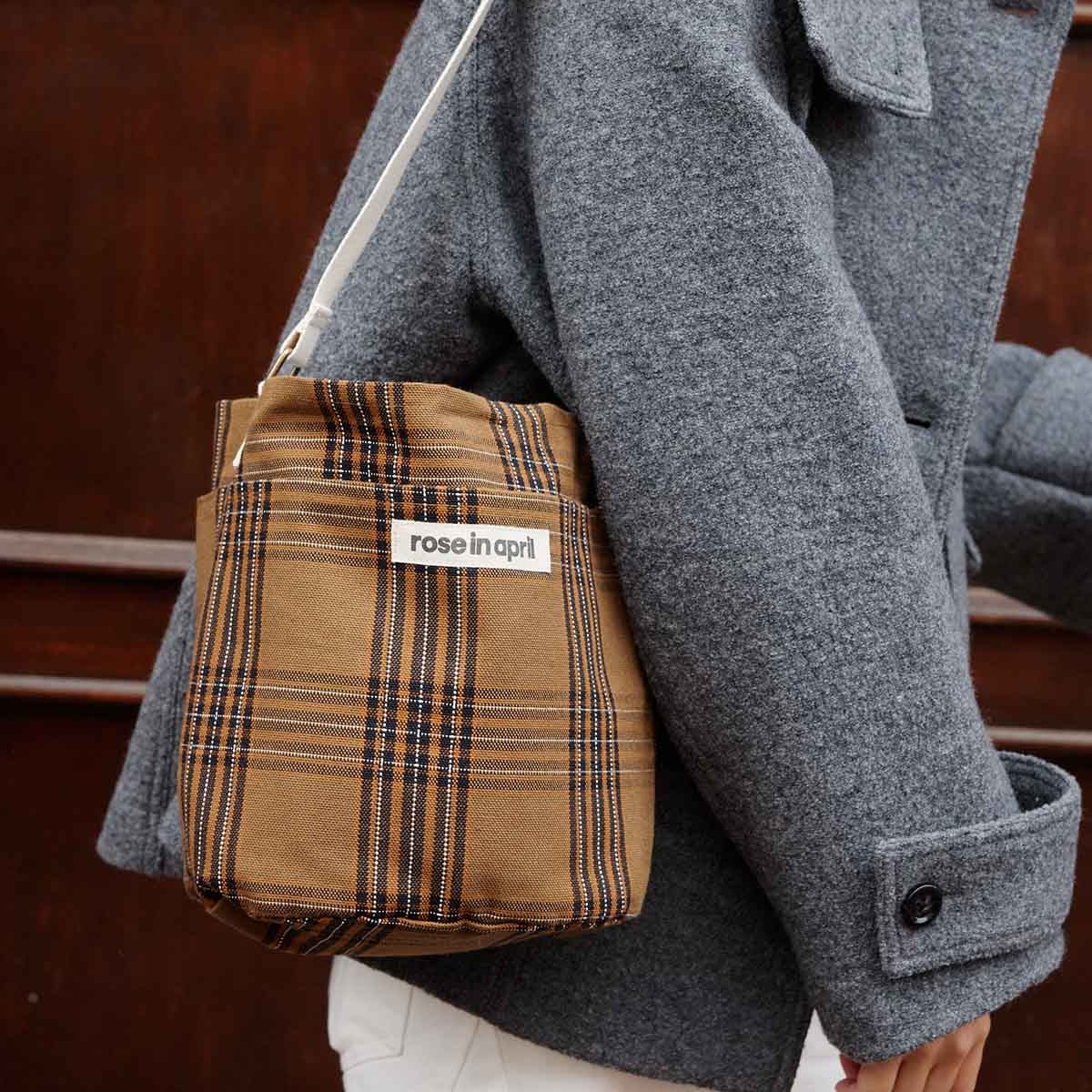 Sac seau Bucky tartan
