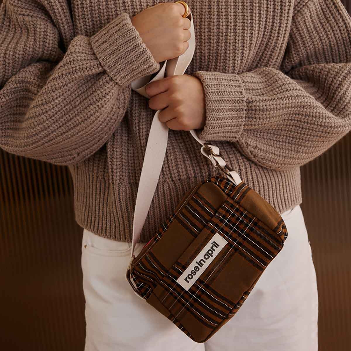 Sac MAUD tartan mini besace