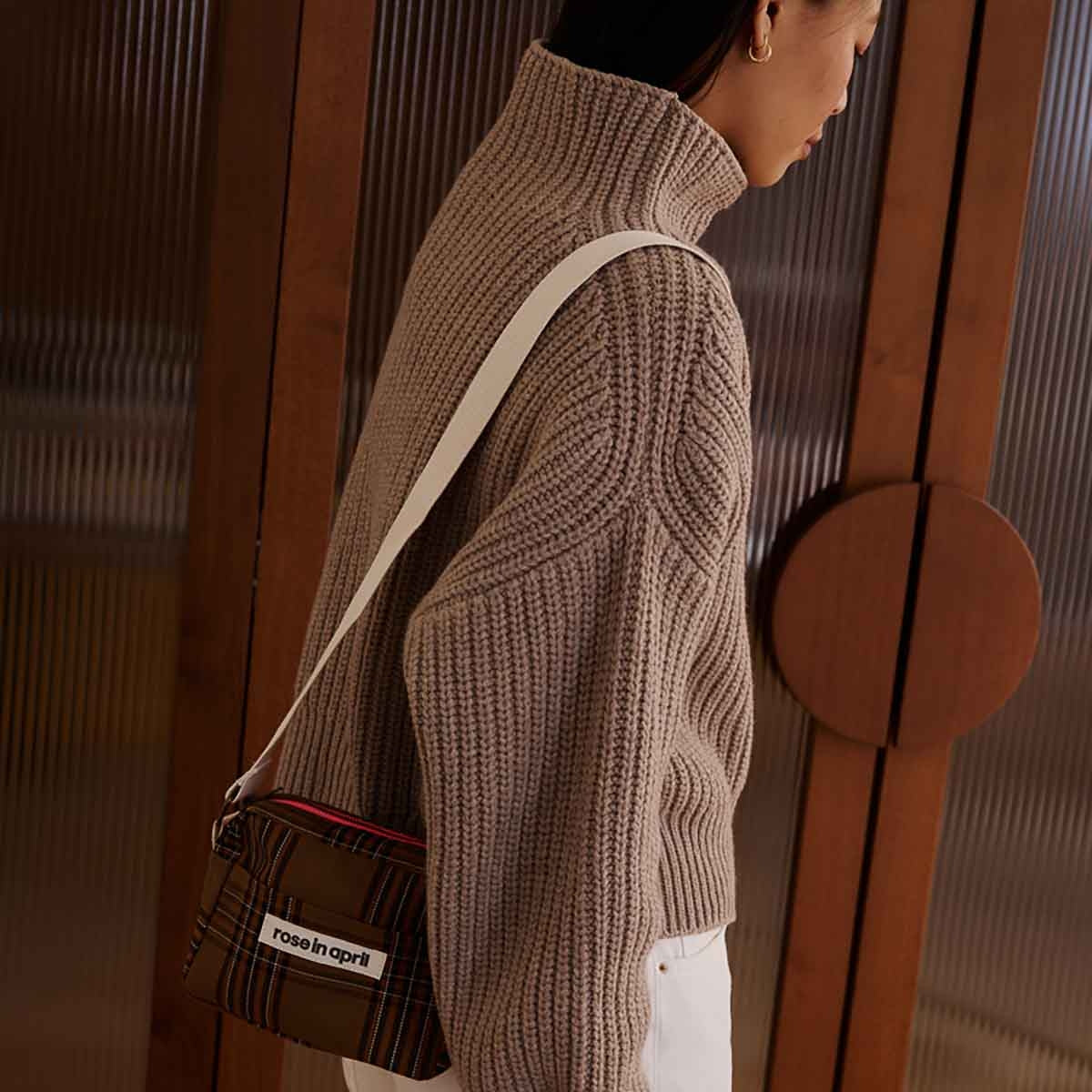 Sac MAUD tartan mini besace