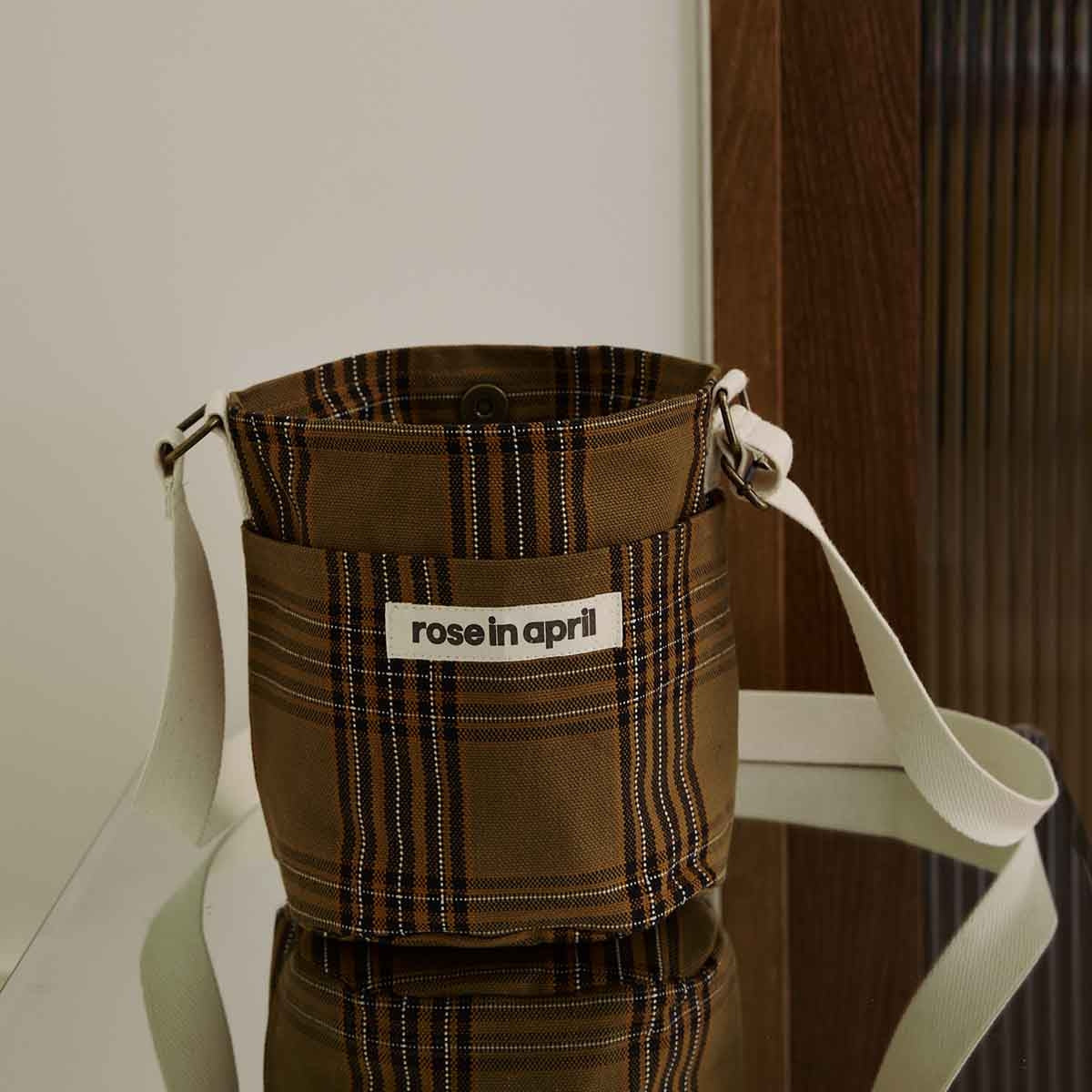 Sac seau ZAZOU tartan