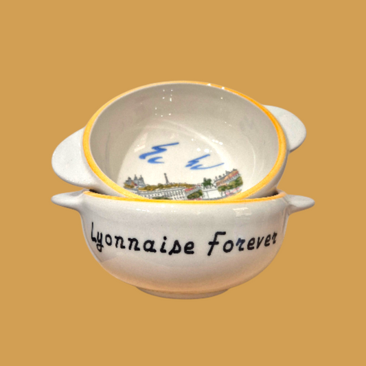 Bol à oreilles fabriqué en France - Lyonnaise Forever